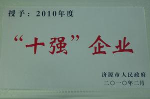 2010ʮǿҵ